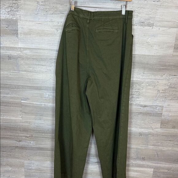 Torrid Olive Wide-Leg Jeans - Picture 3 of 4